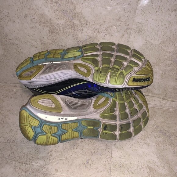 Saucony Blue ISOFIT Triumph Running Everun Athletic Low Top Sneakers Size 11 - Picture 8 of 9